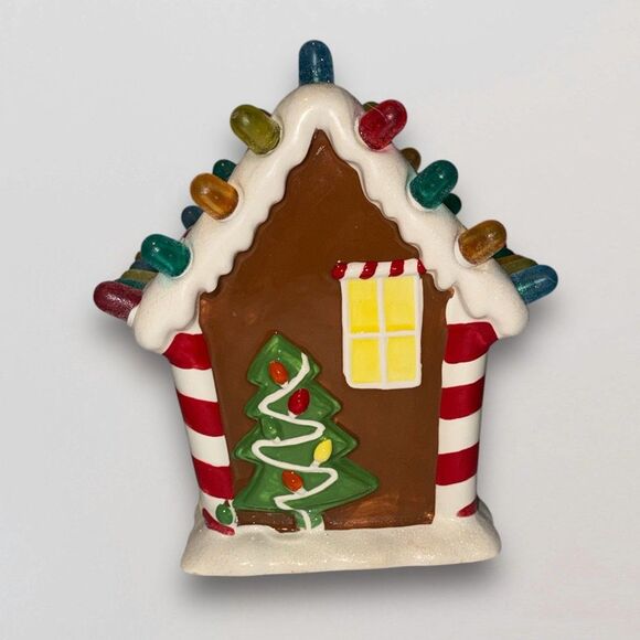 Hallmark Gumdrop Gingerbread House 2008 Light and Musical - WORKS - Picture 3 of 14